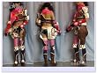 ★MHF モンスターハンターフロンティア レジェンドラスタ フラウ風 コスプレ衣装 新品 男女XS~XXXLサイズ 完全オーダメイドも対応可能