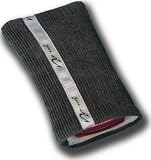 noble NORRUN Mobile Phone Bag or Cell Phone Case # smart # Model Adalbrecht # replaces the phone bag of manufacturer/model Doro HandlePlus 334gsm IUP # custom-made # a beautiful unique piece # with one side inserted radiation protection against electrical smog # with microfiber material inside to the cleaning of mobile phone and display # from the Manufacture Norrun # Made in Germany