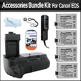 New Accessories Bundle Vertical Battery Grip With Shutter Release For Canon ....