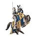 Schleich Prince on Rearing Horse - Blue