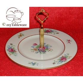 LENOX LENOX ROSE J-300 MINT TRAY by Lenox China