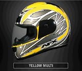 AFX FX10Y YOUTH HELMET MULTI YELLOW SM FX10Y01020080 CLOSEOUT-no return