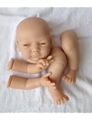 Lifelike soft vinyl reborn doll kits,soft vinyl like silicone (new dk-17)