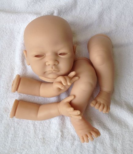 Lifelike soft vinyl reborn doll kits,soft vinyl like silicone (new dk-17)