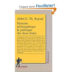 histoire philosophique et politique des deux indes