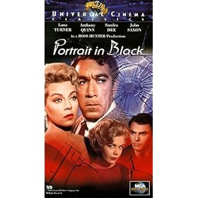 Portrait in Black [VHS]