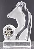 PGA Golf Tournament Full Figure Lead Crystal Clock