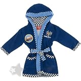 Cars Lightning McQueen Hooded Bath Robe for Toddler Boys