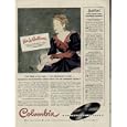 EVA LE GALLIENNE, leading lady of the repertory theatre, from an original painting for Columbia Records by Carl Erickson ..... 1941 Columbia Masterworks Records AD, A1380