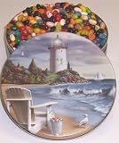 Review Scott's Cakes  / Scott's Cakes Jelly Belly Mix Jelly Beans in a Lighthouse Tin