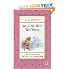When We Were Very Young (Pooh Original Edition) by A. A. Milne and Ernest H. Shepard