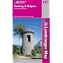 Dorking and Reigate, Crawley and Horsham (Landranger Maps)