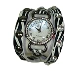 Women's Rhinestone-accented White Large Face Silicone Watch Women's Rhinestone-accented White Large Face Silicone Watch