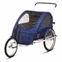 Schwinn Mark III Double Bike Trailer and Jogging Stroller (Blue)