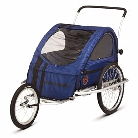 Schwinn Mark III Bike Trailer and Jogging Stroller by Child Carriers