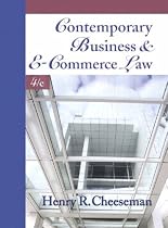 Contemporary Business and e-Commerce Law: The Legal, Global, Digital and Ethical Environment