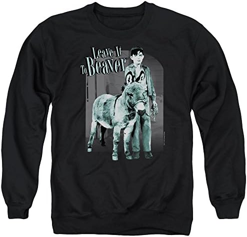 Leave It To Beaver 60's NBC TV Series Up To Something Adult Crewneck Sweatshirt