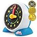 BEST LEARNING Learning Clock - Educational Talking Learn to Tell Time Light-Up Toy with Quiz and Sleep Mode for Toddlers Kids
