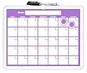 Board Dudes 11"x14" Plastic Framed Magnetic Calendar - Colors May Vary (12036UA-4)