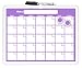 Office Products : Board Dudes 11'x14' Plastic Framed Magnetic Calendar - Colors May Vary (12036UA-4)