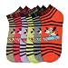 Lot Of 3 Pairs Womens Fun Anklet Ped Socks ( 9-11)