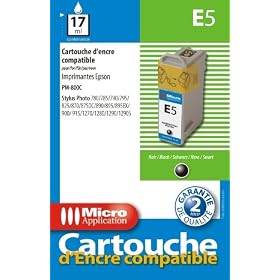 Micro application - Cartouche d'encre - E05 - Noir - C13T007401