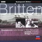 Shostakovich/Janácek/Bridge: Britten At Aldeburgh