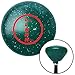 American Shifter 201384 Green Retro Metal Flake Shift Knob with M16 x 1.5 Insert (Red Transfer Case #1)