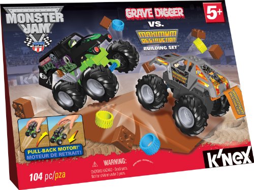 51N0Vg2c7lL Monster Jam Grave Digger vs. Maximum Destruction Set