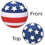 Tenna Tops&reg; American USA Flag Car Antenna Topper / Antenna Ball - (Flat Rate 2.99 Shipping - Any Size Order)
