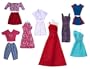 Barbie 6 Fashion Gift Pack - 6 Fabulous Outfits