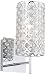 Possini Glitz Crystal and Chrome 12 1/2" High Wall Sconce