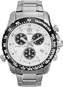 Timex Men's Expedition Premium Collection Chronograph Silver-Tone Stainless Steel Bracelet Watch #T42331