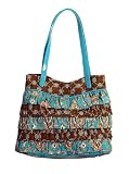 Vera Bradley Cha Cha Handbag in Totally Turq