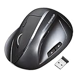 サンワサプライ エルゴノミクス形状 ワイヤレスレーザーマウス MA-ERGW4