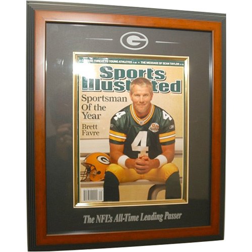 Caseworks Green Bay Packers Brett Favre Sports Illustrated Frame