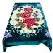 Solaron Queen Opium Korean Mink Blanket - Turquiose Blue
