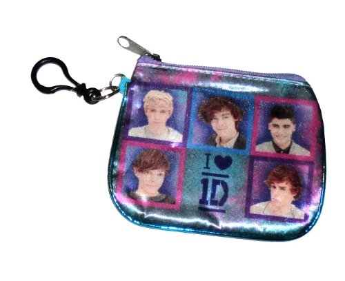 One Direction 1D Coin Purse Student ID with Hook