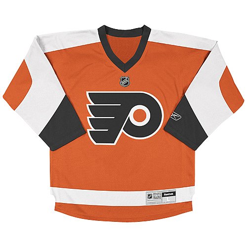 NHL Infant Philadelphia Flyers Team Color Replica Jersey - R52Hwboo (Orange, 0-3 Months)