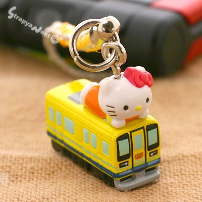 Cover image : 【ご当地キティ】千葉限定 菜の花列車キティ根付携帯ストラップ
