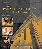 Paralegal Today: The Essentials (West Legal Studies Series)