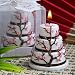 Cherry Blossom Design Cake Candle Favor, 1