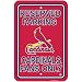 MLB St. Louis Cardinals Plastic Parking Sign