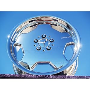 Mercedes-Benz E55/SL-class AMG: Set of 4 genuine factory 18inch chrome wheels