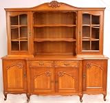 French Louis XV Buffet Cabinet Cupboard China Curio