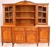 Vintage French Country Louis XV Buffet Sideboard Hutch