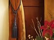 Pair Dark Grey handmade Curtain Tieback / Tiebacks / Tassels