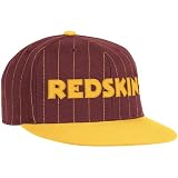 NFL Men's Washington Redskins End Zone Flat Visor Flex Hat - Tw84Z (Maroon, Large/X-Large)