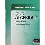holt mcdougal larson algebra 2 common core worked out solutions key