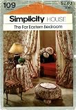Simplicity House 109 Home Decor Sewing Pattern Far Eastern Bedroom